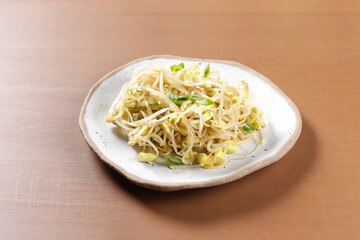 Kongnamul Muchim is a Korean soybean sprouts side dish or banchan.