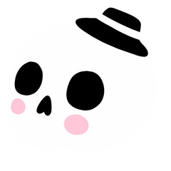 Cartoon cute Halloween clipart.