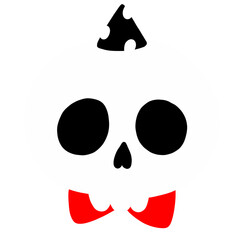 Cartoon cute Halloween clipart.