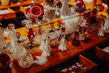 Weihnachten Glasdekoration