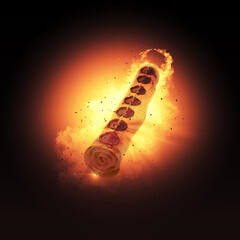 Seven Seals Scroll Fire