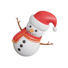 3D Snowman