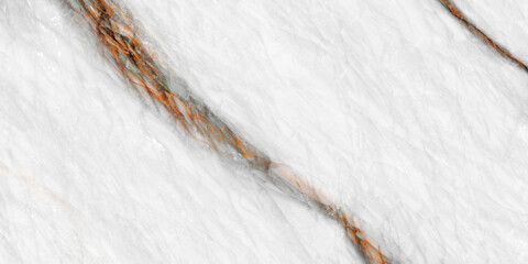 white crystal marble texture background with brown-grey curly vines. white onyx quartz stone...