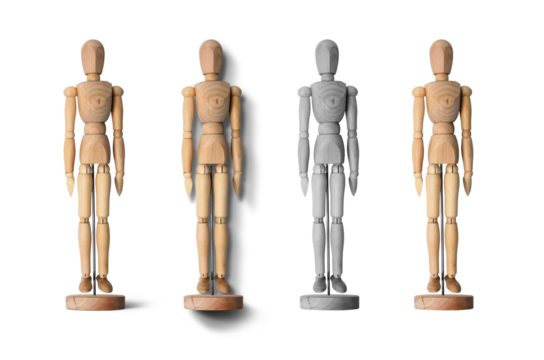 Wooden Manikin Articulated