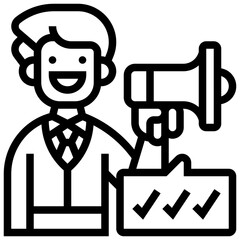 Cronyism icon