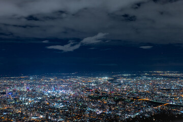 藻岩山からの夜景