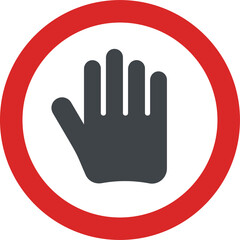 Obraz premium warning sign, communicate by signal, Warning Sign Vectors, early warning sign, all warning signs, warning sign 1985, prohibition sign, caution sign, information sign, warning sign icon,