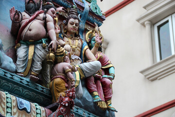 hindu temple (sri veeramakaliamman) in singapore