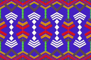 ethnic abstract art tribal seamless pattern Folk Embroidery, Thai Patterns, Aztec Geometric Art Ornament Prints, Carpet Designs, Wallpaper, Clothing, Wraps, Fabrics, Covers, Textiles , background imag