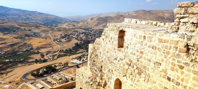 Al Karak, Kerak Castle In Jordan