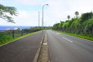 Hachijo Round Road in Hachijo-jima, Tokyo, Japan - 日本 東京 八丈一周道路