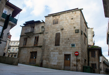 Fototapeta na wymiar Casa de Pazos de Figueroa (siglo XVI). Vigo, Galicia, España.
