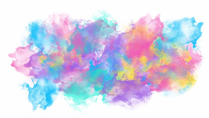 Colorful vector watercolor backgrounds for poster, brochure or flyer, Bundle of watercolor posters, flyers or cards. Banner template.