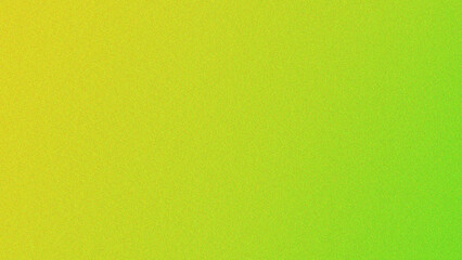 Neon green yellow color gradient grain texture background.