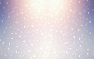 Sparkling bokeh falls in bright shine top on light blue background. Winter holidays decorative textured backdrop.