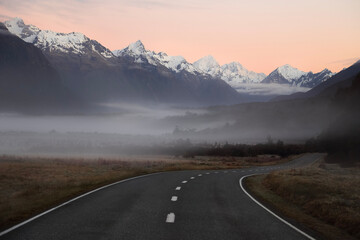 road in the mountains
