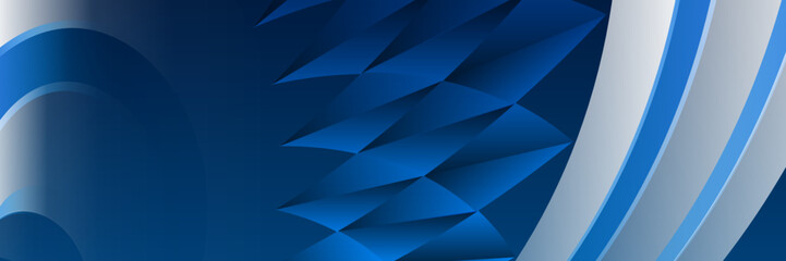 Obraz premium Abstract blue background, geometry background