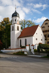 Fototapeta na wymiar St. Blasius Kirche in Riedlingen-Grüningen