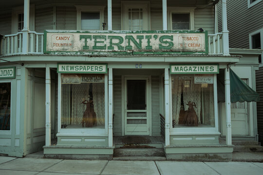 Ternis Store vintage sign, Millerton, New York