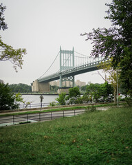 View of the RFK Bridge from Astoria Park, Queens, New York