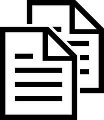 Paper document icons
