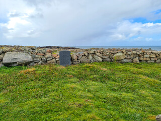 The foreighners graveyard close to the Lighthouse on Tory Island, County Donegal, Republic of Ireland © Lukassek