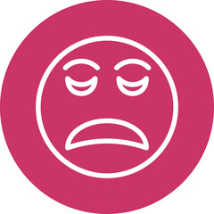 Disappointed Icon Style