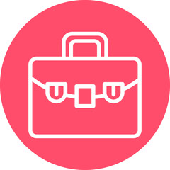 Briefcase Icon Style
