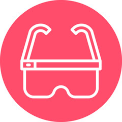 Smart Glasses Icon Style