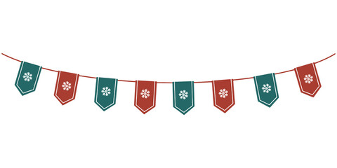 Christmas Party Banner Illustration