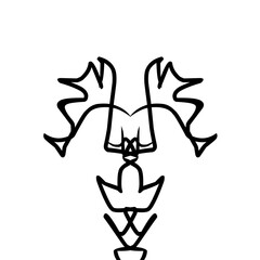 illustration of a wolf