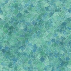Aquamarine, blue, green seamless illustration, tile, texture