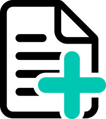 Obraz premium document icon