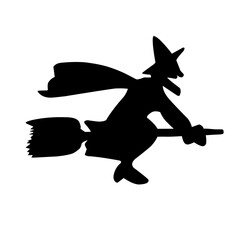 Obraz premium halloween witch illustration
