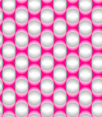 Abstract Blurred Dots Hypnotic Psychedelic Seamless Pattern Trendy Fashion Colors Perfect for Allover Satin Fabric Print Elegant Minimal Design