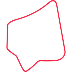 Speech bubble icon. Vector illustration isolated on transparent background. Png file.