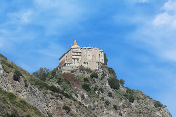 Fototapeta premium Sanctuary of Tindari Messina Sicily Italy-