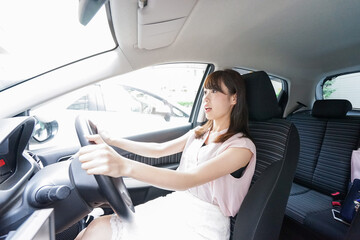 Fototapeta premium 交通事故・危険運転イメージ