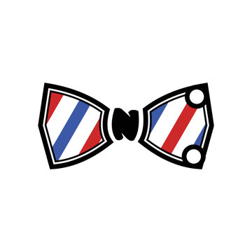 Barber shop symbol