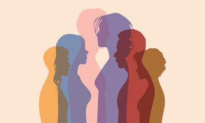 Illustration of an education lesson or online training course. Students preparing for a successful career or professional job. 