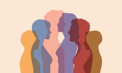 Diversity of culture and ethnicity. Multiethnic society and friendship between people of different cultures. Having a multicultural community. Racial equality and anti-racism. 