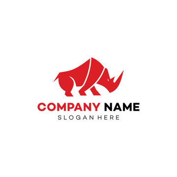 Rhino logo design