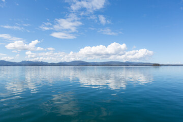 Ocean landscape in South East Alaska