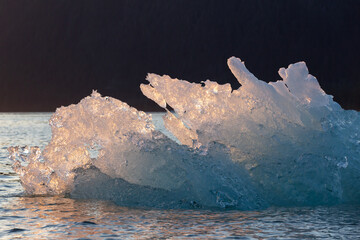 Ice berg in Le Conte Bay, Alaska