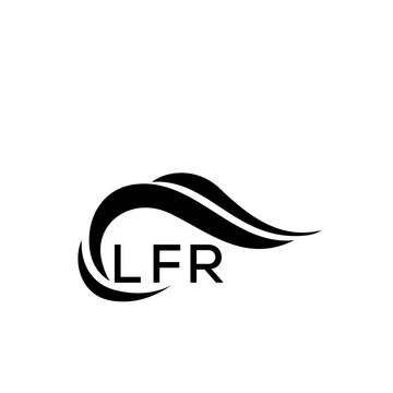 LFR letter logo. LFR blue image on white background. LFR Monogram logo design for entrepreneur and business. LFR best icon.
