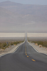 American Road with infinite stree view