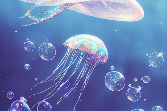 Jellyfish Background