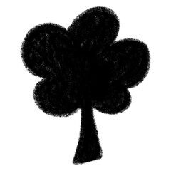 Tree icon pencil art illustration symbol for nature, ecology and environment