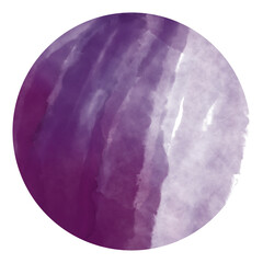 amethyst stone isolated on white