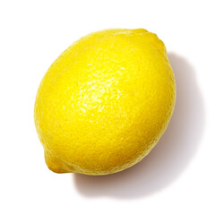 レモン イラスト リアル 俯瞰 影